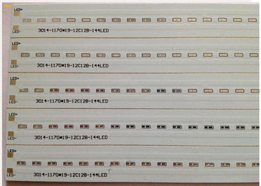 spessore medico del giacimento 1.0mm del PWB del centro ceramico del metallo base del PWB 94V-0 fornitore